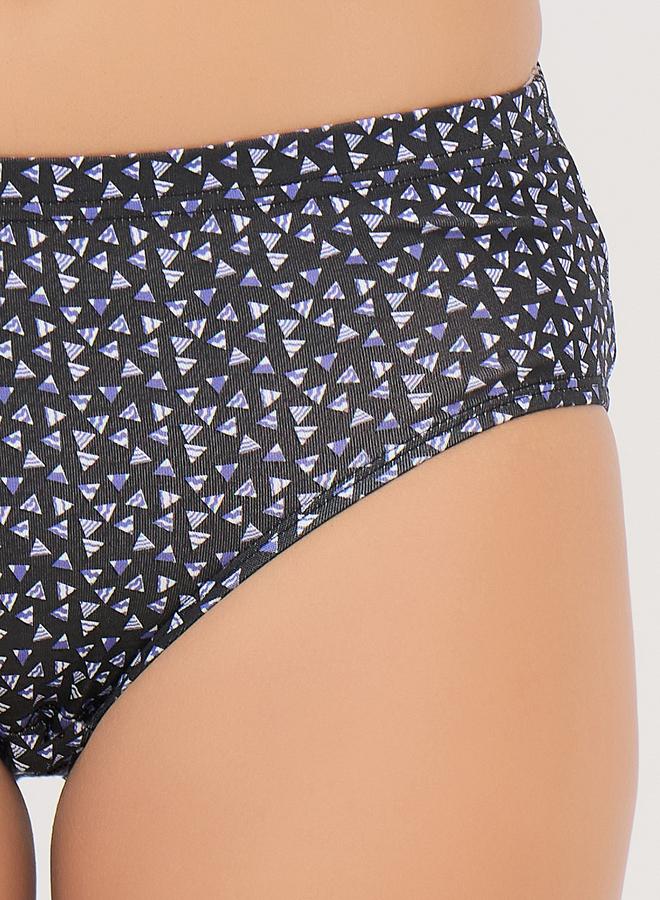 Clovia Pack of 3-Mid Hipster Bikini with Inner Elastic - Cotton - Image 5